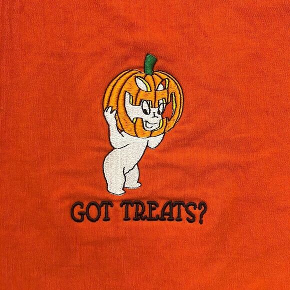 Halloween Trick or Treat Canvas Totes Casper The Ghost “Got Treats?”  Set if 2 - Picture 4 of 16